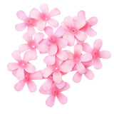 Maxbell 200 Pieces Artificial Silk Rose Petals Wedding Flower Mixed Color  Pink