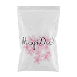 Maxbell 200 Pieces Artificial Silk Rose Petals Wedding Flower Mixed Color  Pink