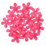 Maxbell 200 Pieces Artificial Silk Rose Petals Wedding Flower Mixed Color  Rose Red