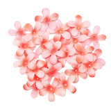 Maxbell 200 Pieces Artificial Silk Rose Petals Wedding Flower Mixed Color  Orangered