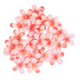 Maxbell 200 Pieces Artificial Silk Rose Petals Wedding Flower Mixed Color  Orangered