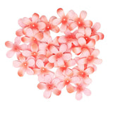 Maxbell 200 Pieces Artificial Silk Rose Petals Wedding Flower Mixed Color  Orangered