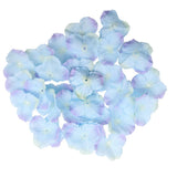 Maxbell 400pcs Artificial Silk Hydrangea Petals DIY Crafts Wedding Decor Blue