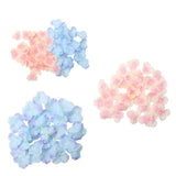 Maxbell 400pcs Artificial Silk Hydrangea Petals DIY Crafts Wedding Decor Blue