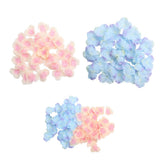 Maxbell 400pcs Artificial Silk Hydrangea Petals DIY Crafts Wedding Decor Blue