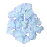 Maxbell 400pcs Artificial Silk Hydrangea Petals DIY Crafts Wedding Decor Blue