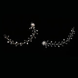 Maxbell Elegant Pearls Bridal Bridesmaid Hairband Wedding Hair Accessories Silver