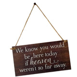 Max Rustic Wood Board Wedding Wooden Plaque Home Party Door Wall Hanging Sign