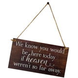 Max Rustic Wood Board Wedding Wooden Plaque Home Party Door Wall Hanging Sign