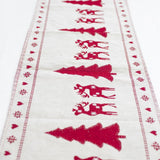 Max Christmas Dining Table Runner Cloth Xmas Party Home Decor Christmas Tree