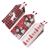 Max Christmas Dining Table Runner Cloth Xmas Party Home Decor Reindeer