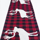 Max Christmas Dining Table Runner Cloth Xmas Party Home Decor Reindeer