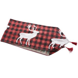Max Christmas Dining Table Runner Cloth Xmas Party Home Decor Reindeer