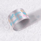 Max 10 Yards Fabric Ribbon Roll Gift Package Craft Cake Wrapping Belt Tape Grey