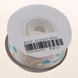 Max 10 Yards Fabric Ribbon Roll Gift Package Craft Cake Wrapping Belt Tape Grey