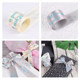Max All You Need is Love Silk Satin Ribbons Roll Gift Package Craft Silvery Grey