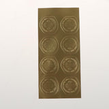 Max 20 x 8pcs Paper Sealing Stickers Envelope Card Paste DIY Craft Party Favors