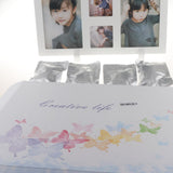 Max Handprint Footprint Picture Frame Kit Baby Shower Keepsake Gift White clay