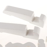 Max Handprint Footprint Picture Frame Kit Baby Shower Keepsake Gift White clay