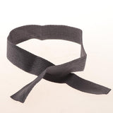 Max 6 Pieces Hand Making Fabric Ribbons Bowknot Gift Package DIY Craft Gray
