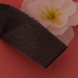 Max 6 Pieces Hand Making Fabric Ribbons Bowknot Gift Package DIY Craft Gray