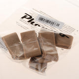 Max 6 Pieces Hand Making Fabric Ribbons Bowknot Gift Package DIY Craft Silver