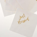Max 5x Paper Napkin for Wedding Birthday Baby Shower Party just married