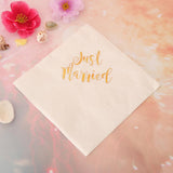 Max 5x Paper Napkin for Wedding Birthday Baby Shower Party just married