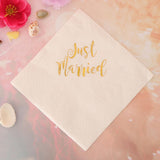 Max 5x Paper Napkin for Wedding Birthday Baby Shower Party just married