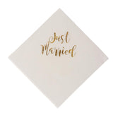 Max 5x Paper Napkin for Wedding Birthday Baby Shower Party just married