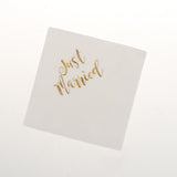Max 5x Paper Napkin for Wedding Birthday Baby Shower Party just married