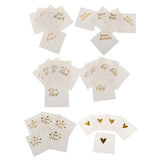 Max 5x Paper Napkin for Wedding Birthday Baby Shower Party just married