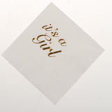 Max 5x Paper Napkin for Wedding Birthday Baby Shower Party it is a girl