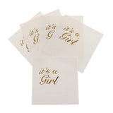 Max 5x Paper Napkin for Wedding Birthday Baby Shower Party it is a girl