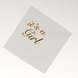 Max 5x Paper Napkin for Wedding Birthday Baby Shower Party it is a girl