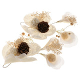 Max 2pcs Floral Flower Headpieces Headwear Wedding Party Hair Accessories