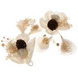 Max 2pcs Floral Flower Headpieces Headwear Wedding Party Hair Accessories