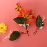 Max Artificial Daisy Hairpin Hair Clips Flower Accessories for Women Party