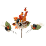 Max Artificial Daisy Hairpin Hair Clips Flower Accessories for Women Party