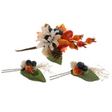 Max Artificial Daisy Hairpin Hair Clips Flower Accessories for Women Party