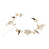 Max Lady Girls Head Flower Headband Headpiece Hair Jewelry Accessories White