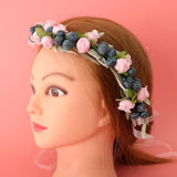 Max Boho Floral Flower Headband Hair Garland Wedding Party Headpiece Hairband