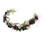 Max Boho Floral Flower Headband Hair Garland Wedding Party Headpiece Hairband