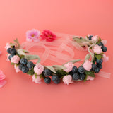 Max Boho Floral Flower Headband Hair Garland Wedding Party Headpiece Hairband