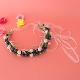 Max Boho Floral Flower Headband Hair Garland Wedding Party Headpiece Hairband