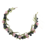 Max Boho Floral Flower Headband Hair Garland Wedding Party Headpiece Hairband