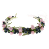 Max Boho Floral Flower Headband Hair Garland Wedding Party Headpiece Hairband