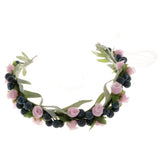 Max Boho Floral Flower Headband Hair Garland Wedding Party Headpiece Hairband