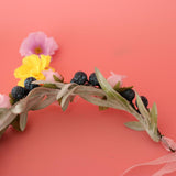 Max Boho Floral Flower Headband Hair Garland Wedding Party Headpiece Hairband