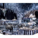 Max 10pcs Metallic Foil Sequin Ceiling Hanging Decoration Wedding Backdrops  B
